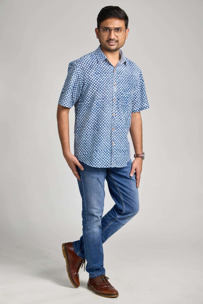 Triangle Tango Indigo - HS I Regular collar