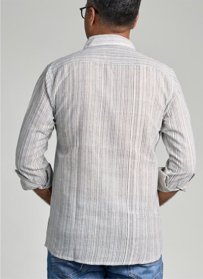 Indigo & Tea Stripes - Image 3