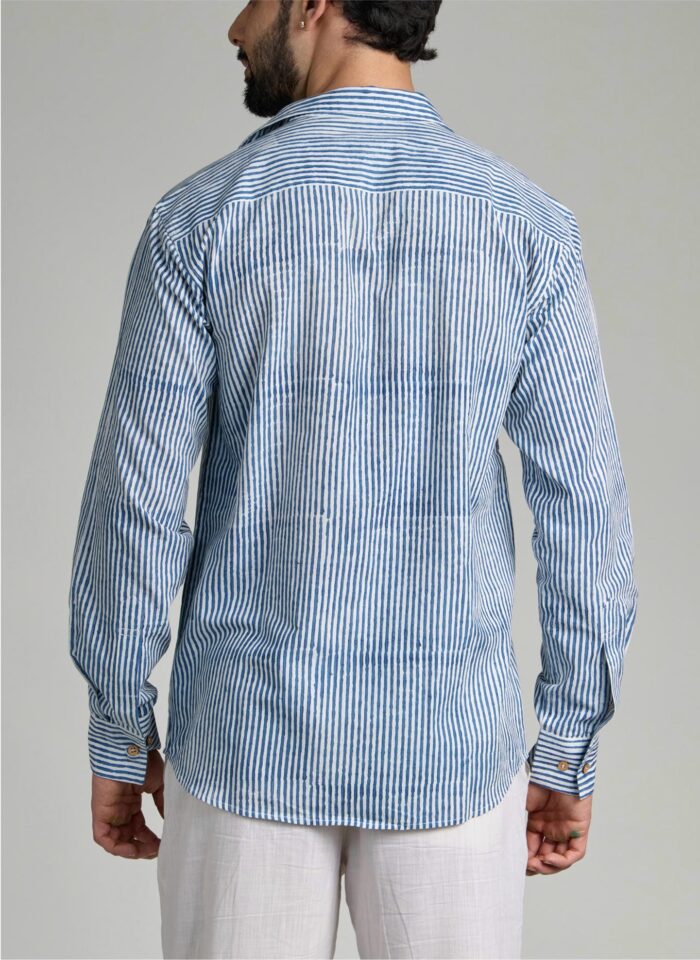 Indigo Pinstripes I FS - Image 3